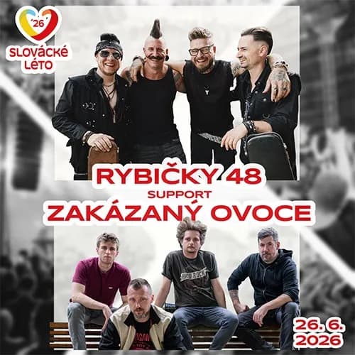 Obrázek události Rybičky48+Zakázaný Ovoce | Slovácké léto 2026