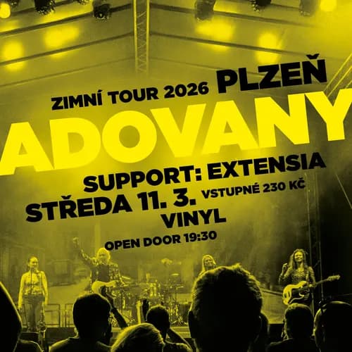 Event image ADOVANY + EXTENSIA v klubu VINYL