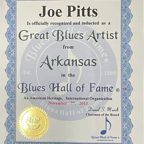 Event image JOE PITTS & NANDHA BLUES + THE CELL