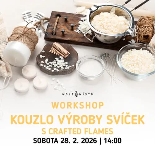 Event image Workshop: Kouzlo výroby svíček s Crafted Flames