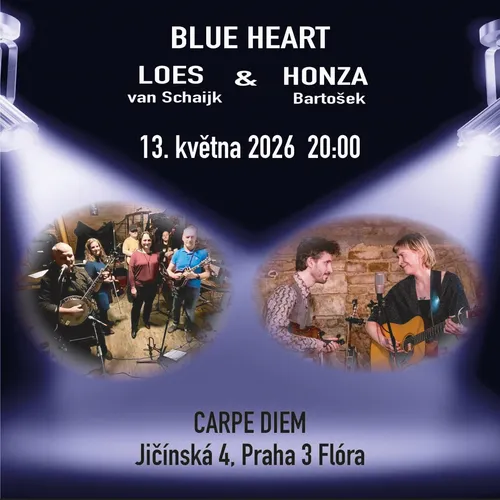 Event image Koncert Blue Heart + Loes & Honza
