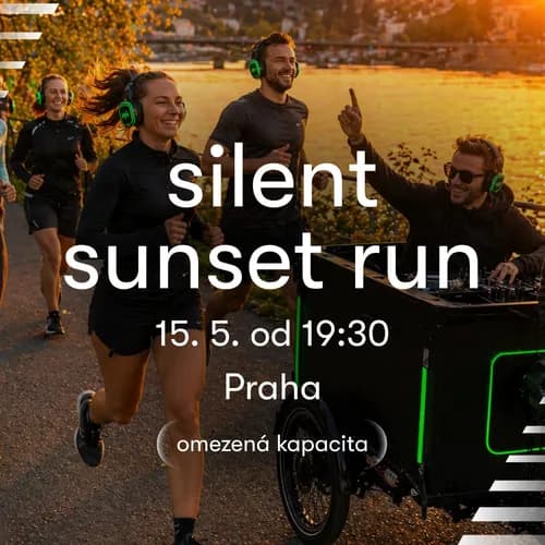 Event image Silent Sunset Run | Prague