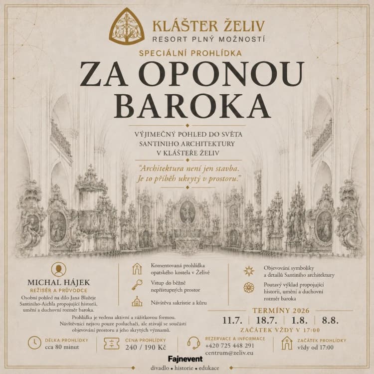 Event image Za oponou baroka – tajemství Santiniho architektury (Copy)