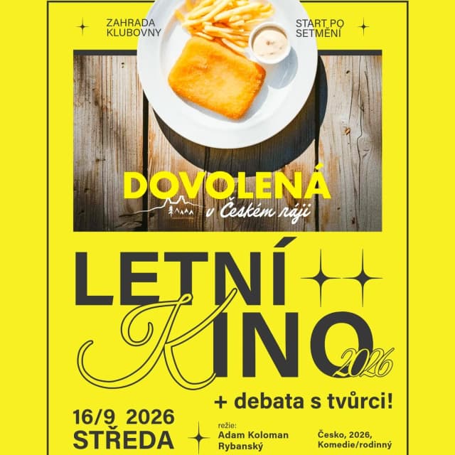 Event image Letní kino • Dovolená v Českém ráji + Q&A