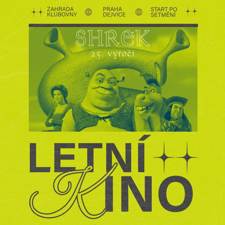 Event image Letní kino • Shrek - 25. výročí