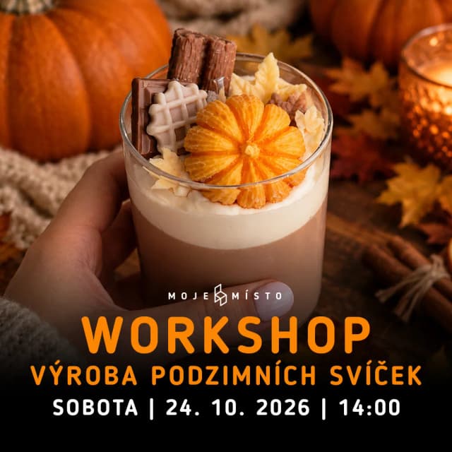 Obrázek události WORKSHOP: výroba podzimních svíček 🎃🕯