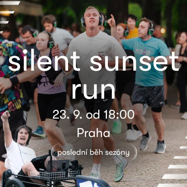 Event image Silent Sunset Run | Prague