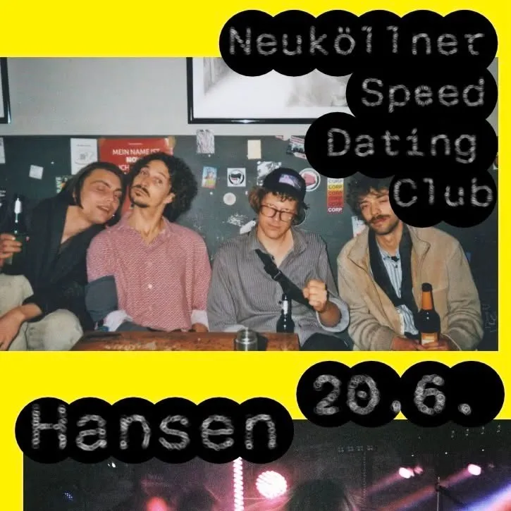 Event image Hansen + Neukollner Speed Dating Club (DE)