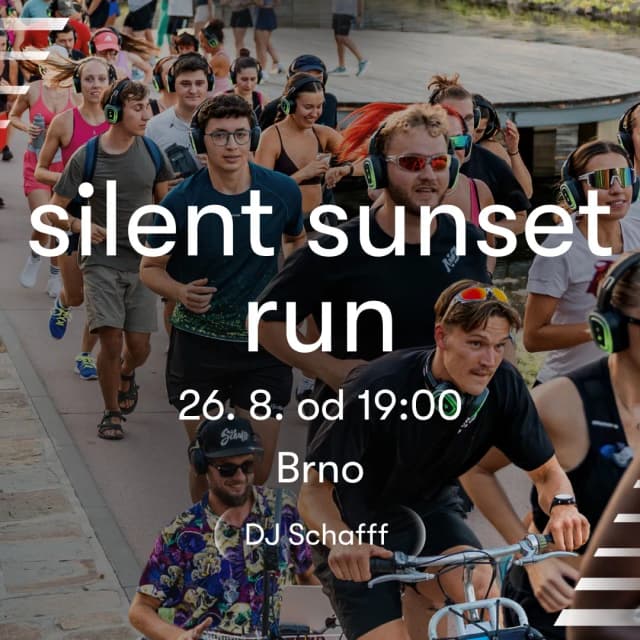 Obrázek události Silent Sunset Run | Brno