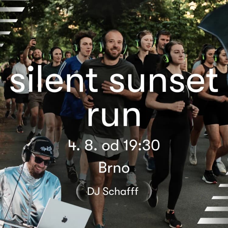 Event image Silent Sunset Run | Brno