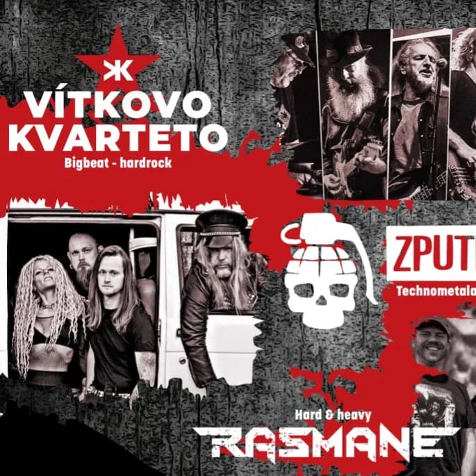 Event image VÍTKOVO KVARTETO, Zputnik, Rasmane - Česká 1 Kutná Hora