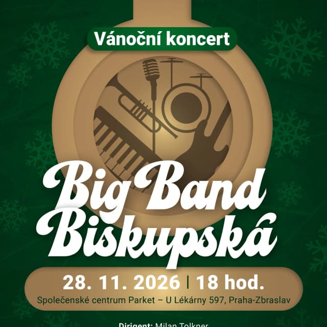 Event image Vánoční koncert Big Bandu Biskupská