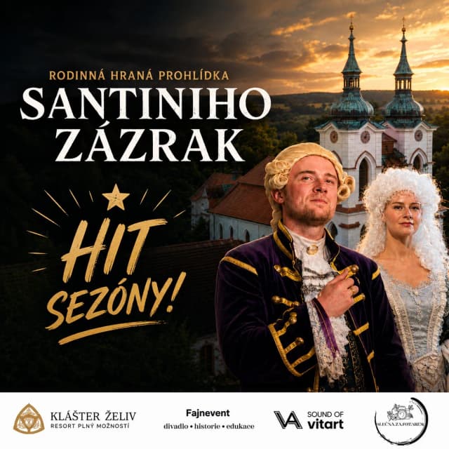 Event image Santiniho zázrak – hraná prohlídka v Klášteře Želiv