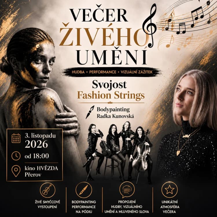 Event image Večer živého umění